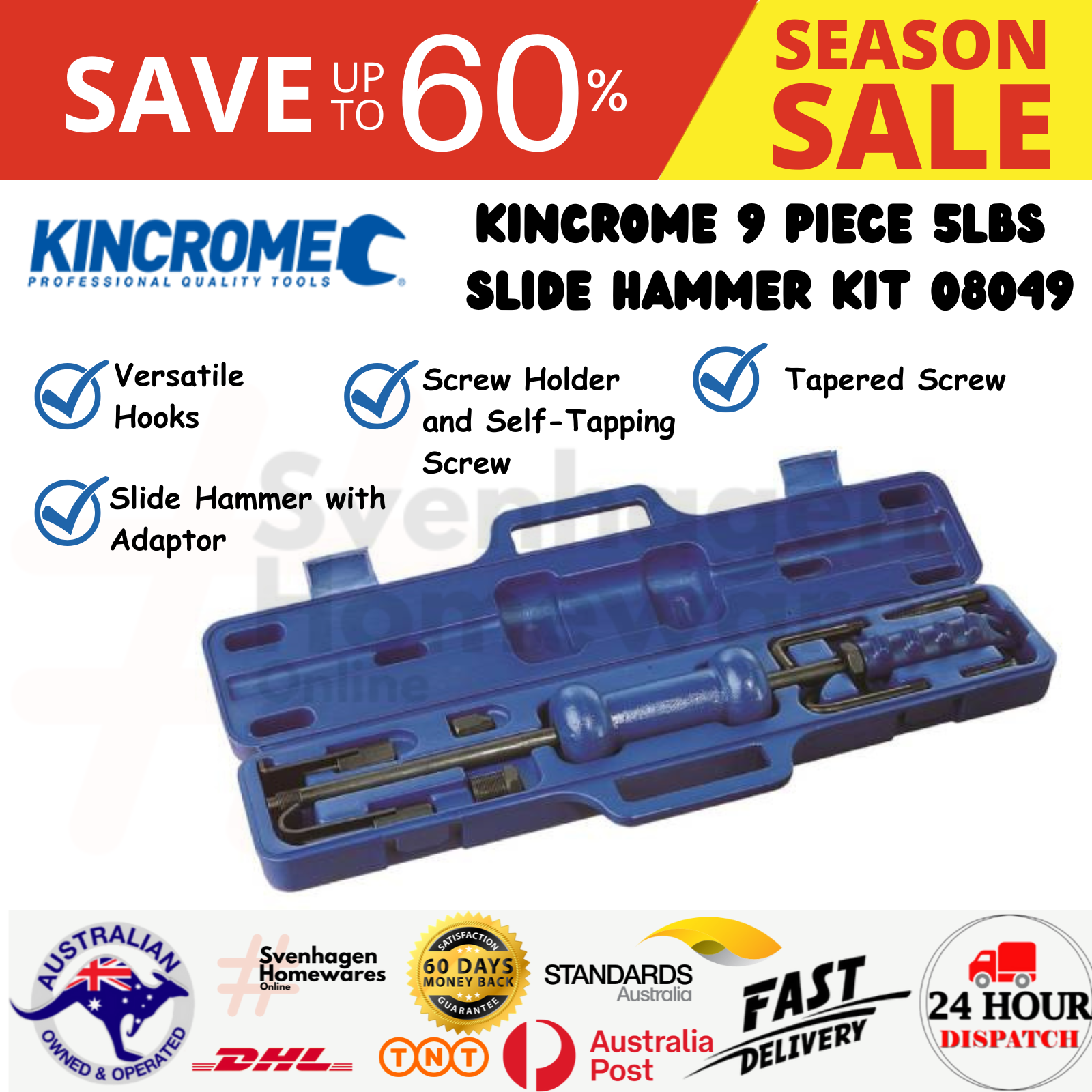 Kincrome slide hammer discount