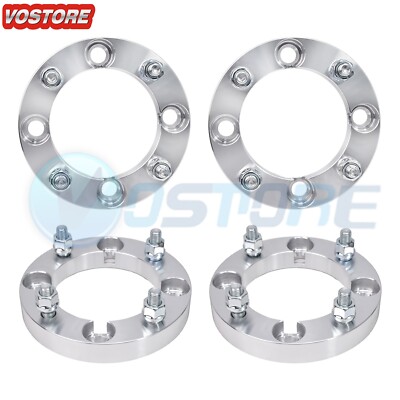 4PC 1'' 4x137 M12x1.5 ATV UTV Wheel Spacers for Can-am Maverick X3 Honda Talon