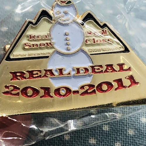 Bear Mountain Snow Summit Ski Resort 2010 - 2011 Season Souvenir Lapel Pin