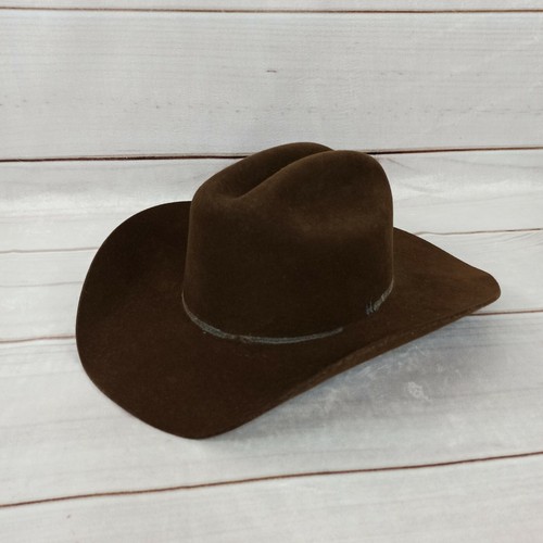 Wool Brown Western Wear Cowboy Hat Size 