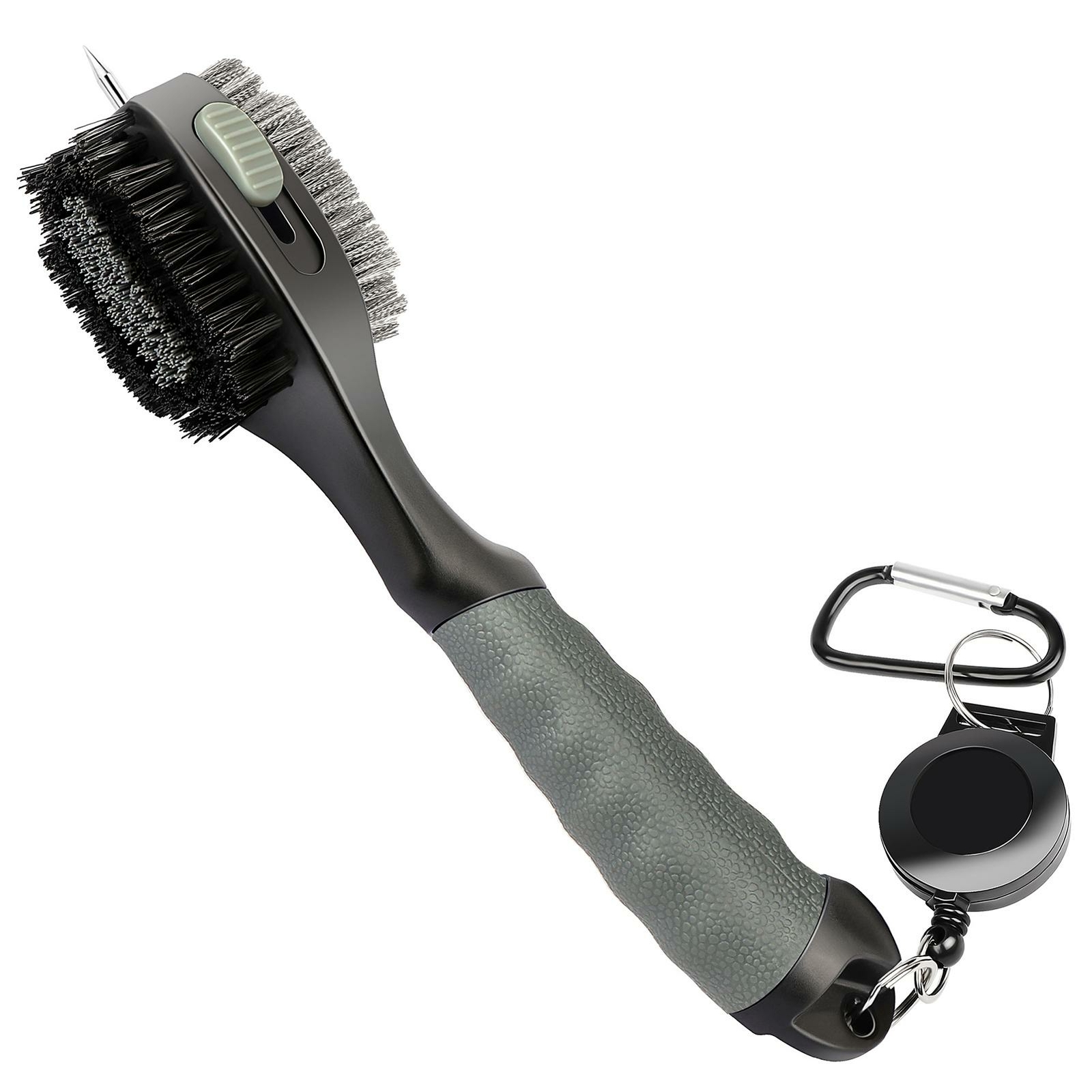 Golf Club Groove Cleaning Brush 2 Sided Golf Putter Wedge Ball Groove Cleaner