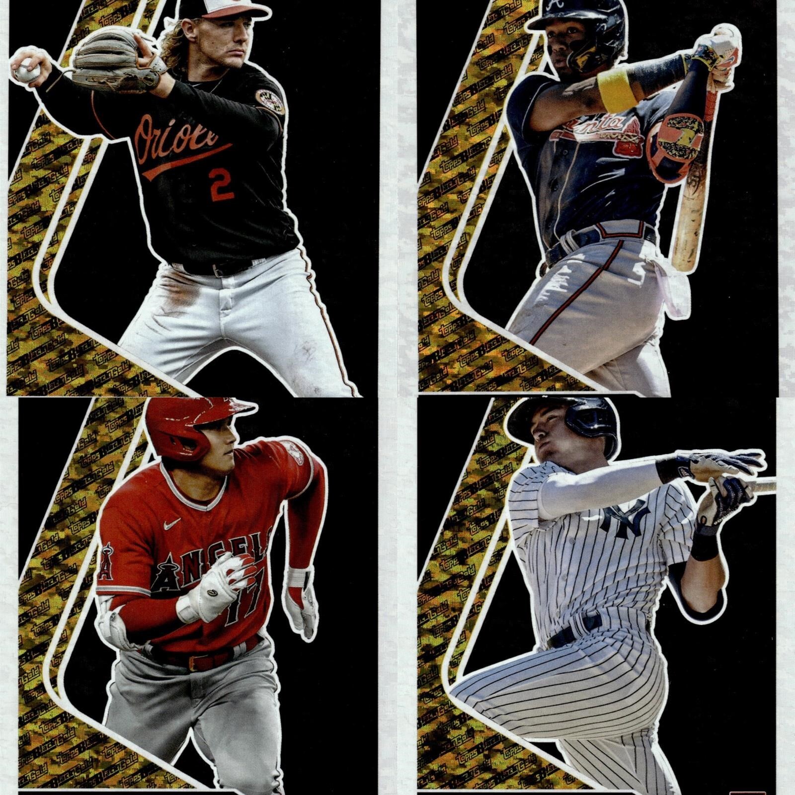 2023 Topps Update Black Gold Insert You Pick Complete Your