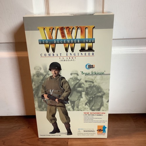 ミリタリー WWII ETO DECEMBER 1944 COMBAT ENGINEER Dragon 70524 US Army Combat Engineer 'Bryan Gilkinson' 1/6