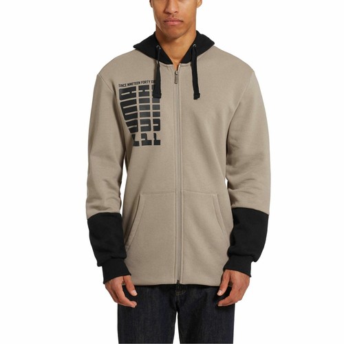 

[852407-38] Мужская толстовка с капюшоном на молнии Puma Rebel Up, Grey