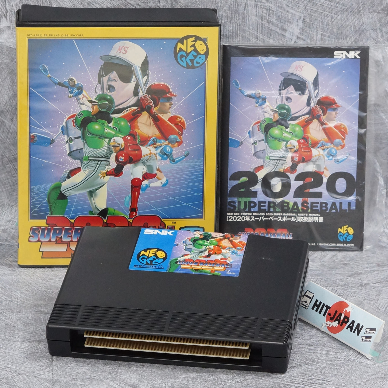 2020 SUPER BASEBALL NEO GEO AES FREE SHIPPING SNK Ref 2201