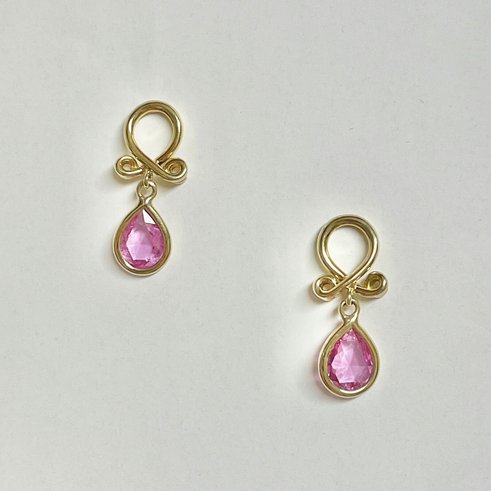 Temple St. Clair 18K Yellow Gold Loop Drop Earrings with