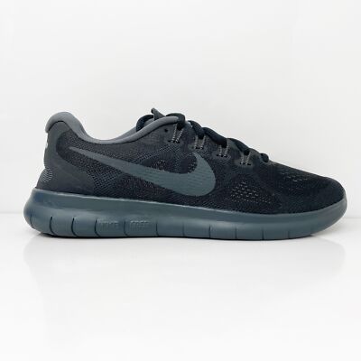 

Nike Womens Free RN 2017 880840-003 Черные кроссовки для бега Размер 8,5, Черный, Free RN 2017