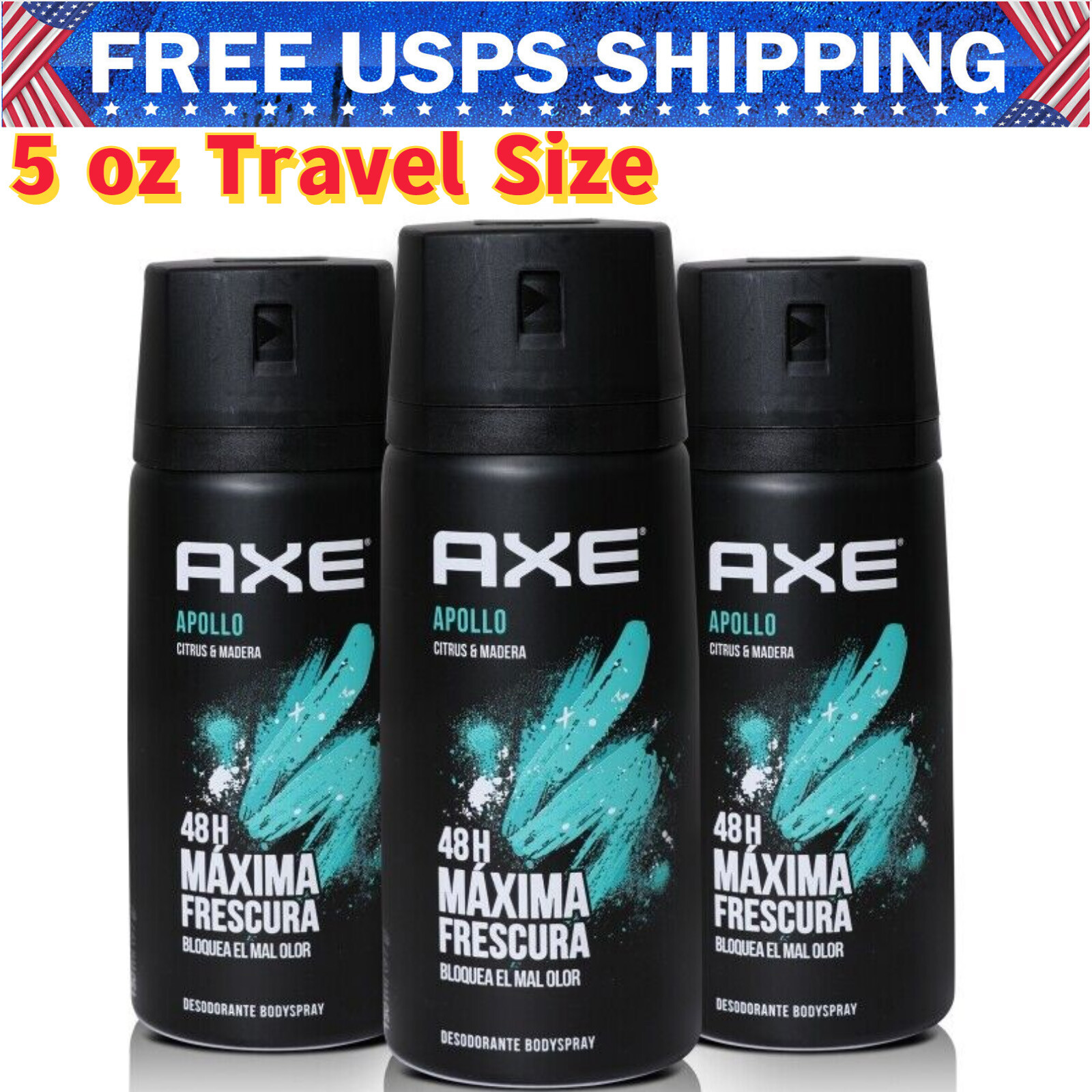 Deodorant For Men Travel Size  Aluminum Free