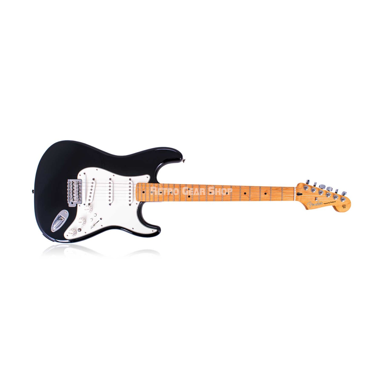 ギター Fender GC-1 pewerd by Roland Fender GC-1 Stratocaster Electric Guitar GC1 Black Roland