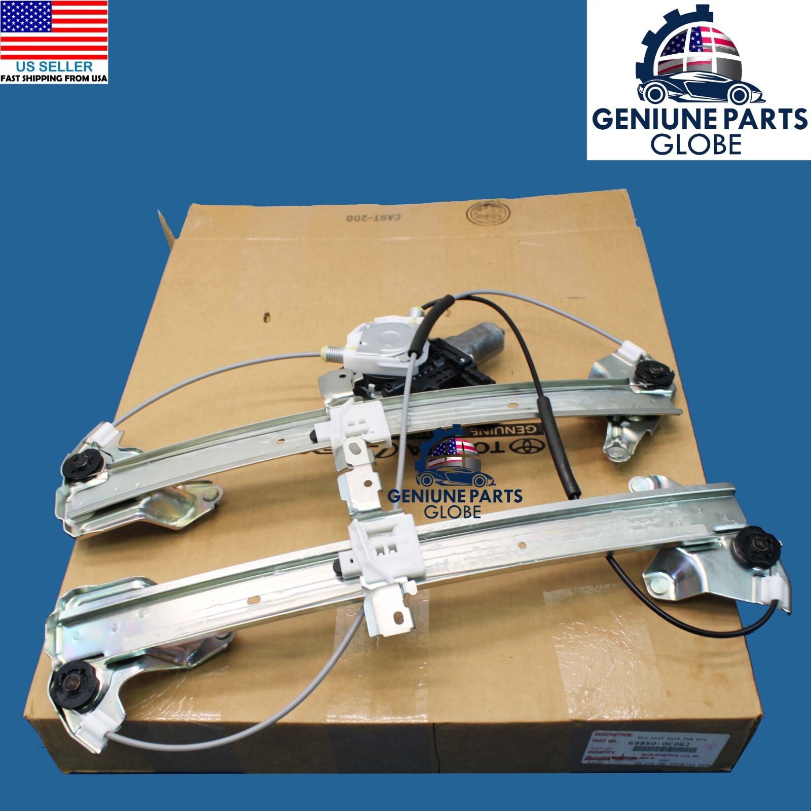 2008-2022 Toyota Sequoia Rear Back Door Power Window