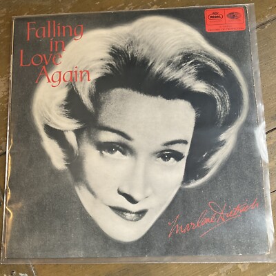 MARLENE DIETRICH/Falling In Love Again/REGAL VG+/VG+ Poly Album Outer Sleeve**