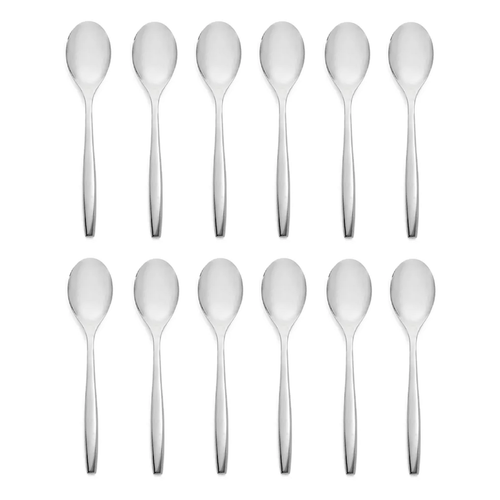 Nambe Aidan 18/10 Stainless Steel Teaspoon (Set of Twelve)