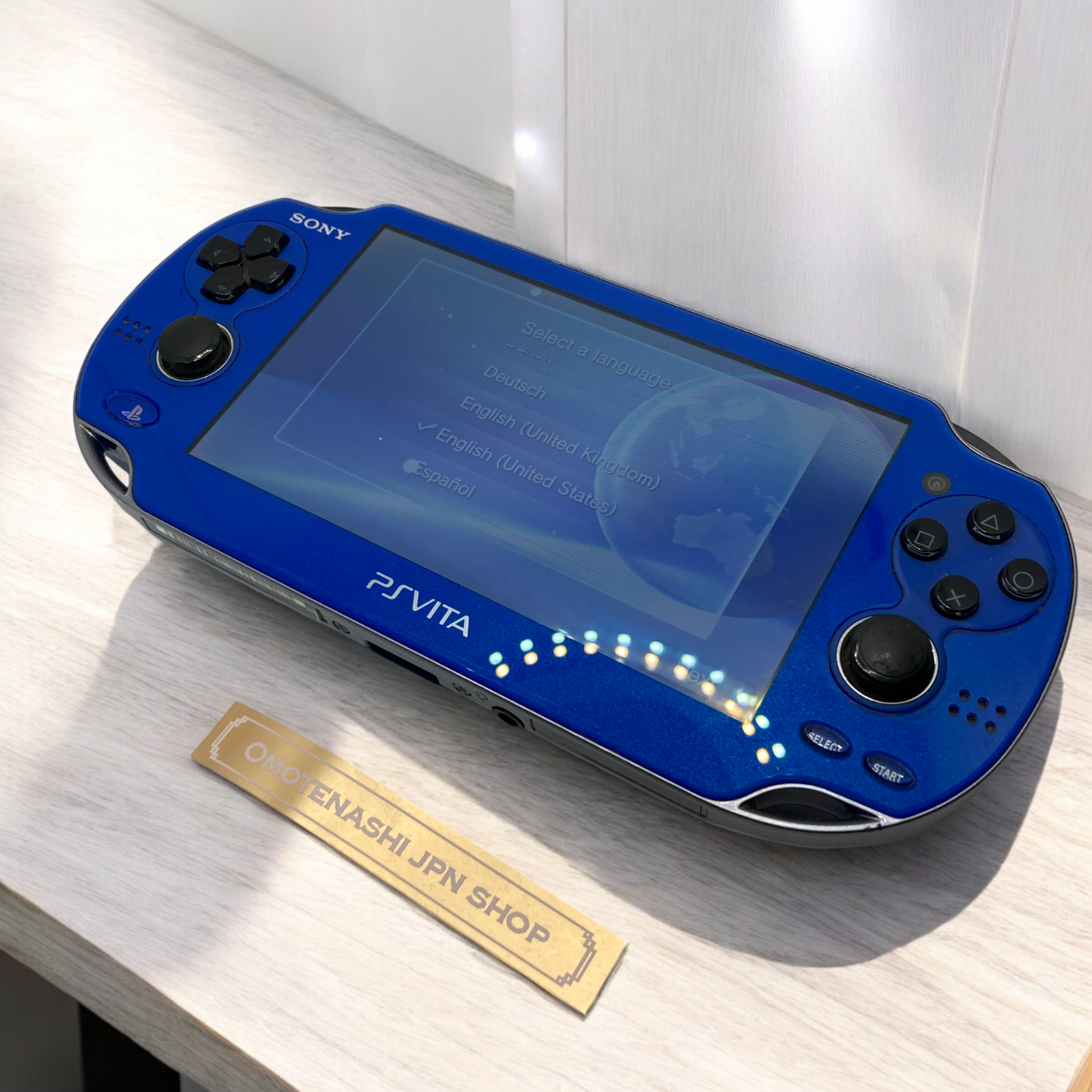 Vita SONY - PS VITA PCH-1000 ZA04 WI-FI PCH VERSION SAPPHIRE BLUE