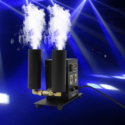 Double Pipe Fogger Co2 Cannon Co2 Jet DMX Fog Smoke Machine Bar DJ Stage Effect