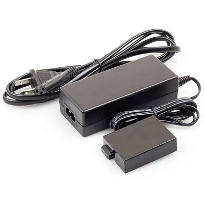 AC Adapter & DC Coupler for Canon ACK-E8 EOS Rebel T3i DSLR DR-E8 CA-PS700 7.4V