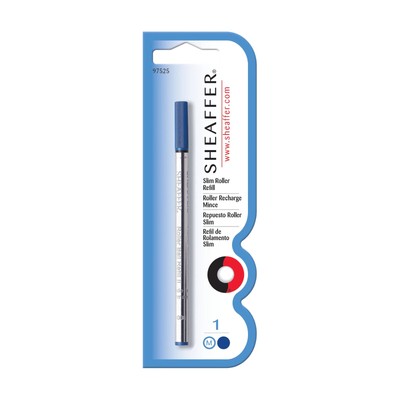 Sheaffer  Slim Rollerball  Pen Refill Blue Medium Pt New In Pack 97525