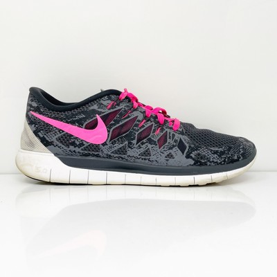 

Nike Womens Free 5.0 Print 705347-061 Серые кроссовки для бега, размер 8,5, Серый, Free 5.0 Print