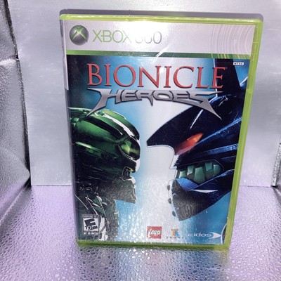 Bionicle Heroes (Microsoft Xbox 360, 2006) Complete with Manual CIB