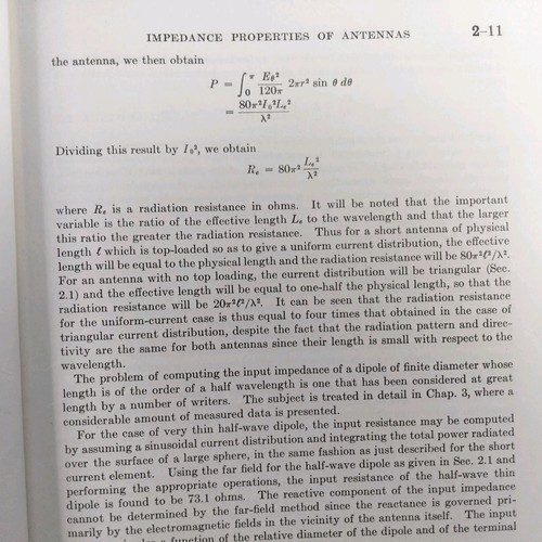 Antenna Engineering Handbook Henry Jasik Grumman 1961 First Edition HC