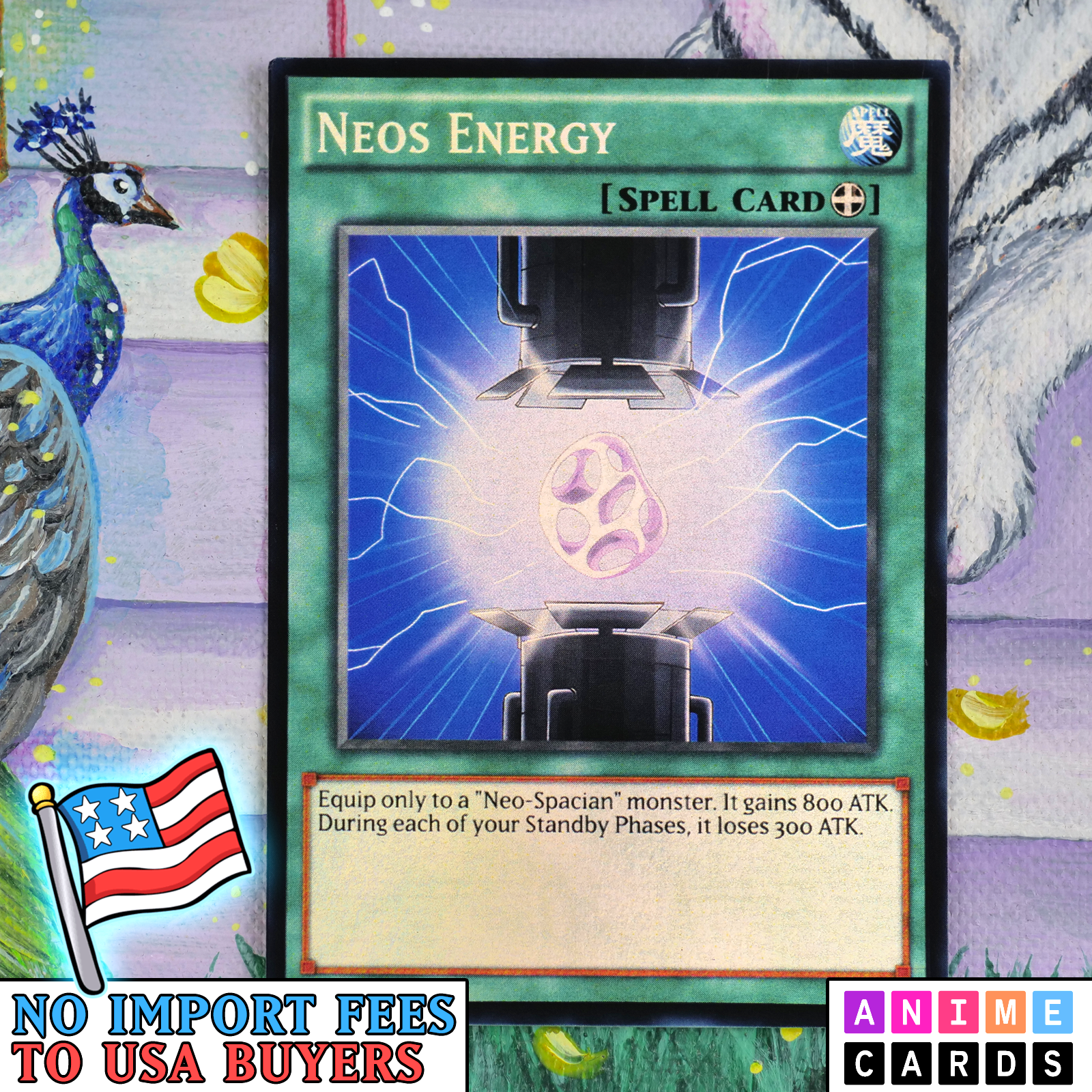 Neos Energy ANIME EFFECT HOLO card