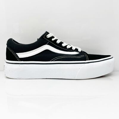 Vans Unisex Off The Wall 721356 Черная повседневная обувь Кроссовки Размер M 6 W 7,5, Черный, Off The Wall