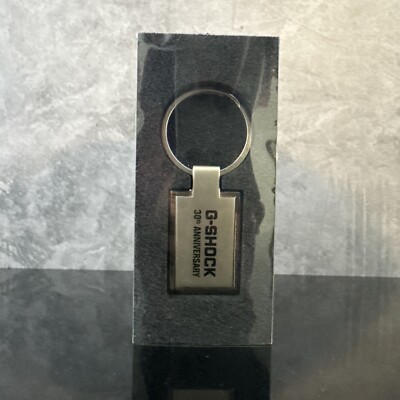 RARE Casio G-SHOCK Key Chain 30th Anniversary Original VTG US-Based Seller