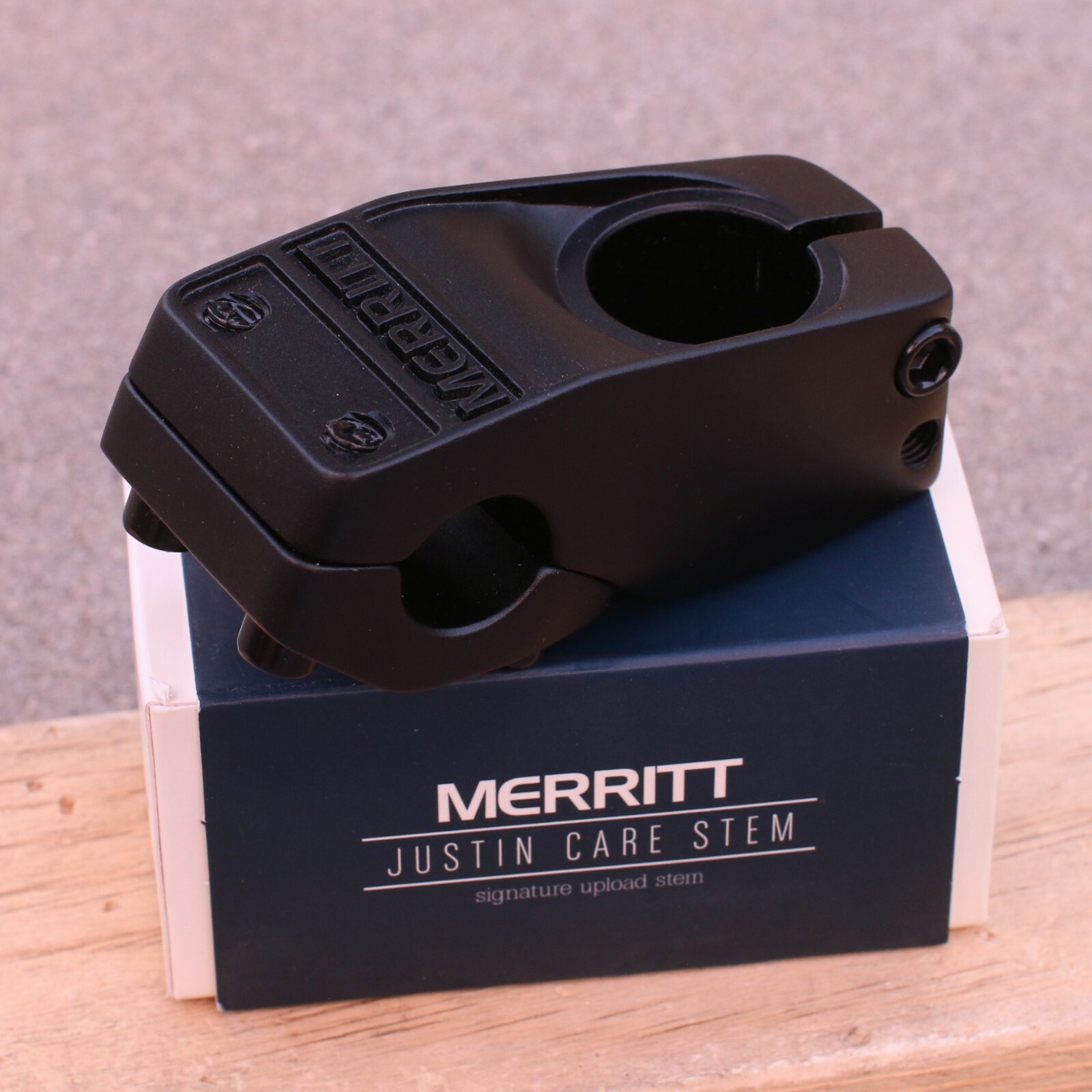 MERRITT JUSTIN CARE UPLOAD BMXステム MERRITT JUSTIN CARE UPLOAD BMXステム