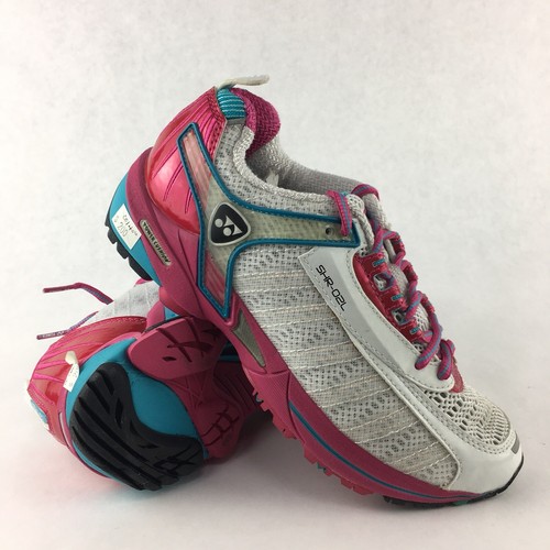 【美品】YONEX POWER CUSHIONパールピンク〈定価17,600円〉 YONEX Power Cushion Badminton Shoes Women's Low-Top Pink