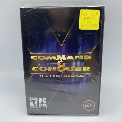 Command & Conquer: The First Decade (PC DVD-Rom 2006) SEALED NEW