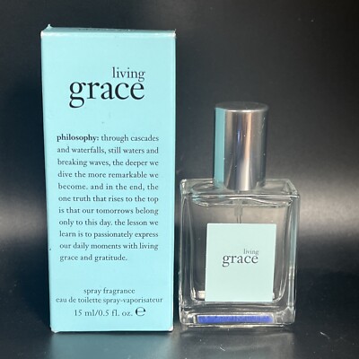Philosophy Living Grace Eau De Toilette Spray 0.5fl oz. 15ml BNIB
