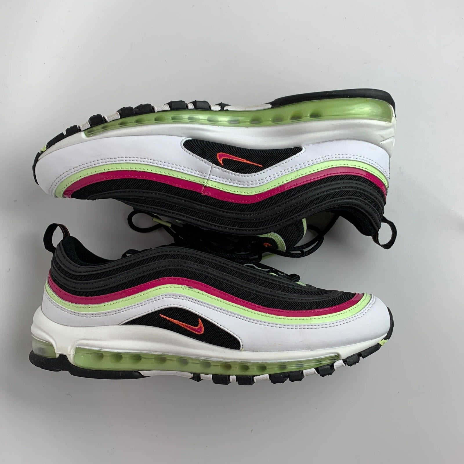 

Nike Air Max 97 World Tour White Fireberry Purple Black DD9534-100 Мужские 11, Белый, Nike Air Max 97