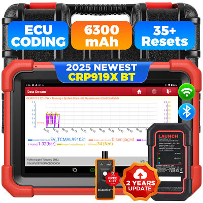 2025 Newest LAUNCH X431 CRP919X BT PRO Bidirectional Car Diagnostic Scanner Tool