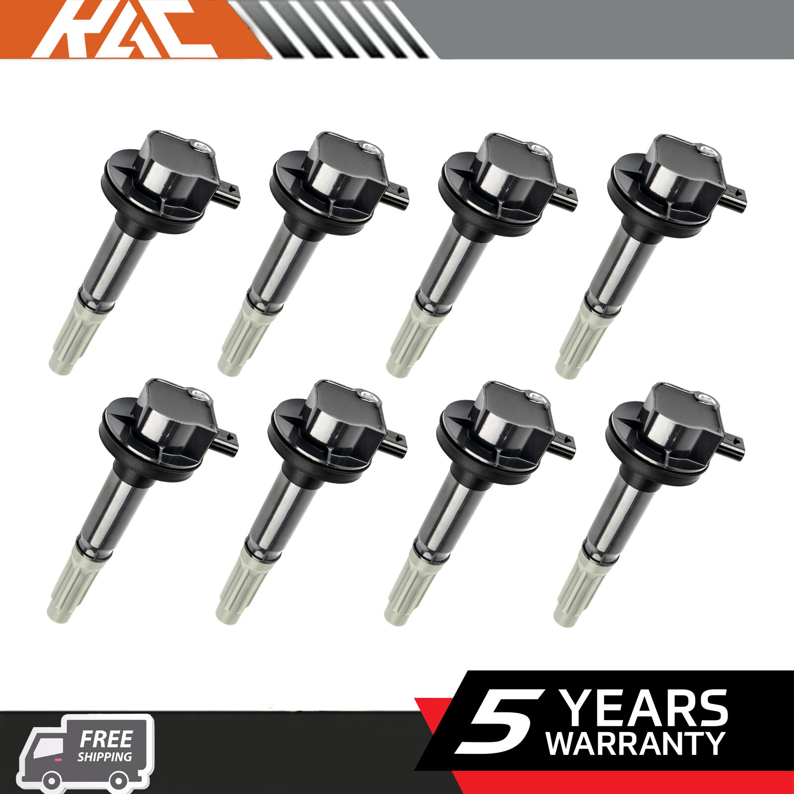8PCS Ignition Coil for Ford F-150 Mustang V8 5.0L 2016-2018