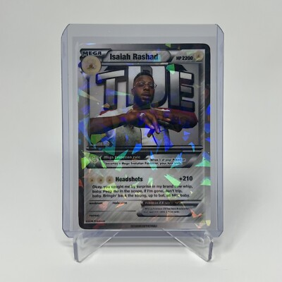 Isaiah Rashad Pokémon Card