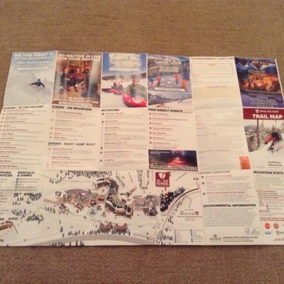 Winter Park Ski Resort 2017-2018 Trail Map lift ticket breckenridge copper vail