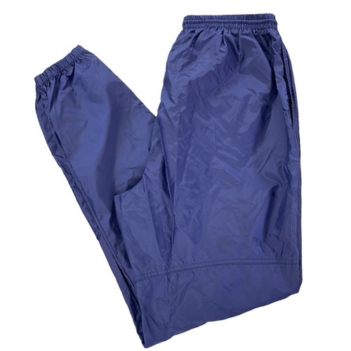 Nike Vtg 90s Nylon Track Pants Mens 31x32 Blue Zipper Leg Nike Vtg 90s Nylon Track Pants Mens 31x32 Blue Zipper Leg