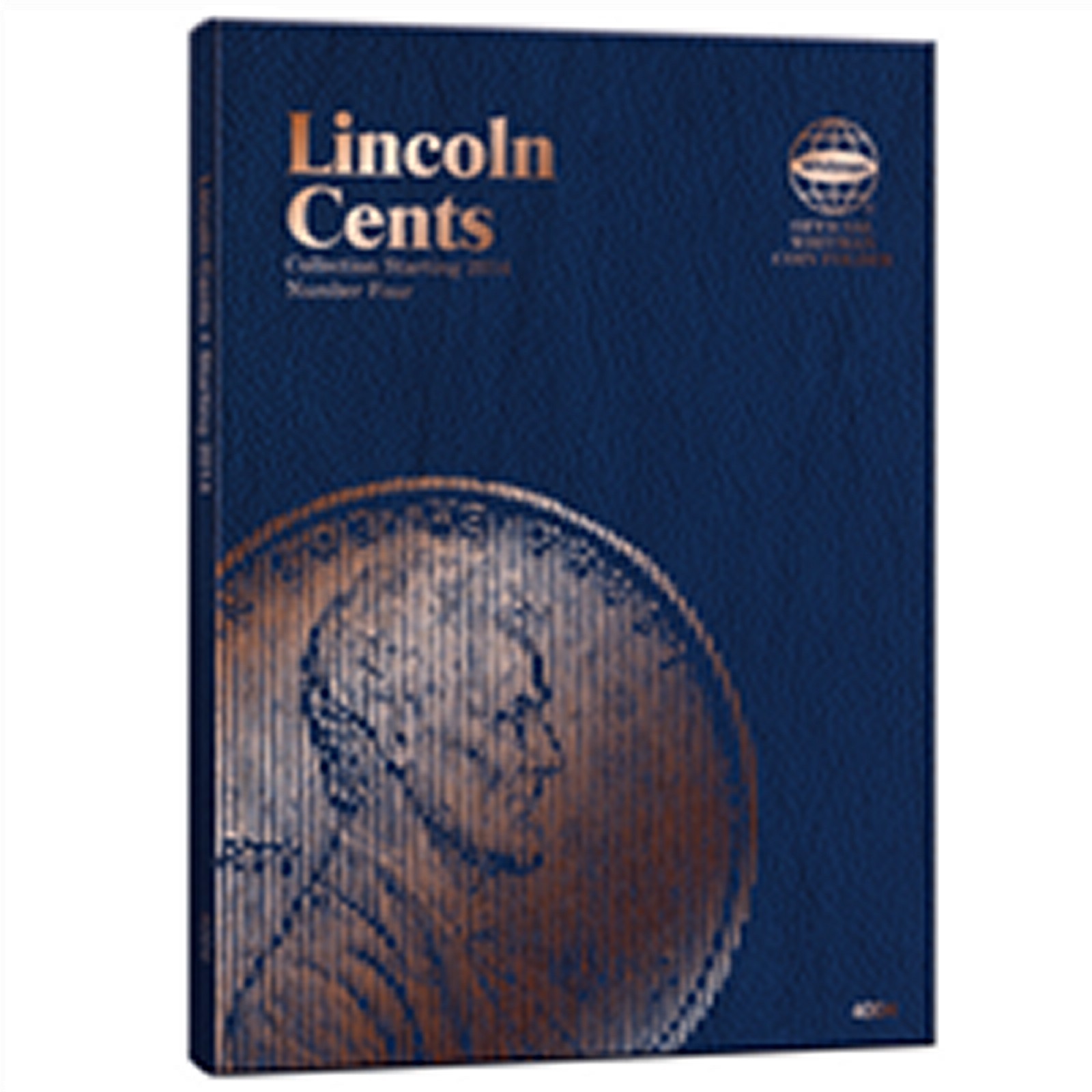 Whitman Coin Folder 4004 Lincoln Memorial/Shield Cents #4 2014-2024 Book/Album 