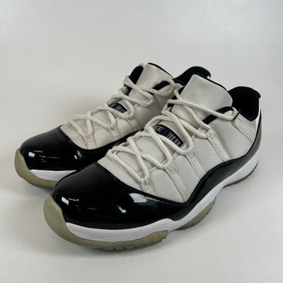 Jordan 11 Retro Low Concord White Black Dark Concord 528895-153 Mens Size 14