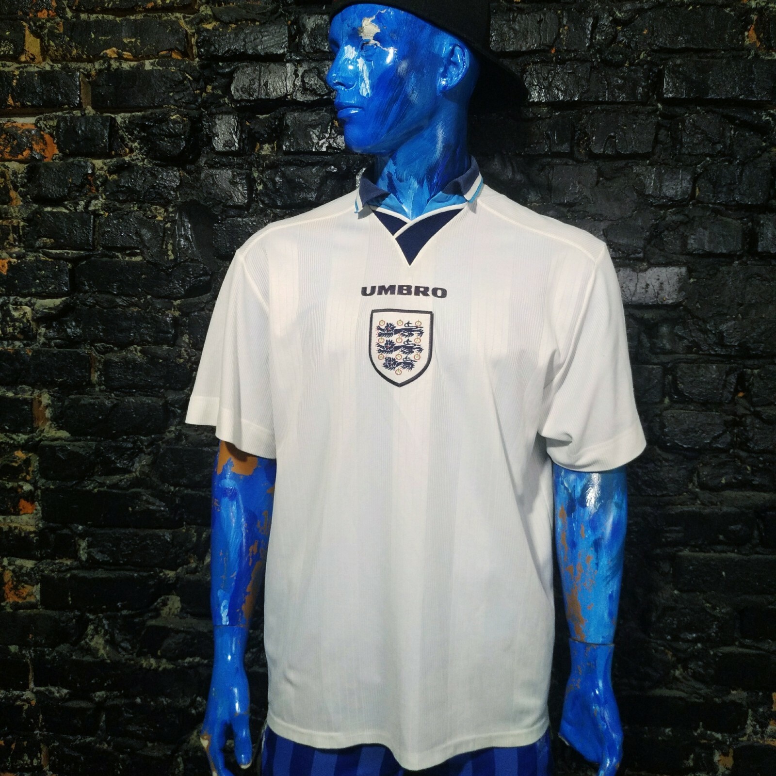 England Team Jersey Home football shirt 1995 - 1996 White