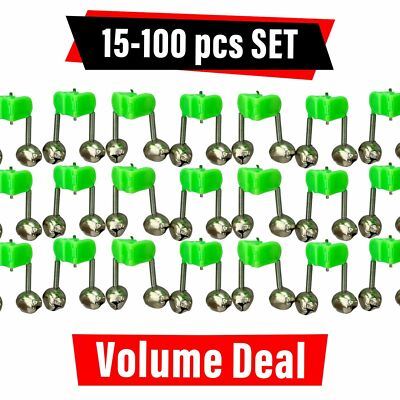 UFISH - Fishing Bite Alarm, Rod Bell Alert, Sea Fishing Bite sound clamp, Bells