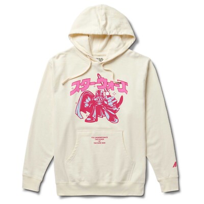 Neff x Star Wars Mens Darth Vader Anime Kanji Image Pullover Hoodie NWT 2XL