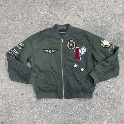 美品★ EMBOSS SHORT ARMY LIKE JACKET Ameri EMBOSS SHORT ARMY LIKE JACKET