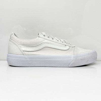 

Vans Mens Off The Wall 507698 Белая повседневная обувь Кроссовки Размер 8, Белый, Off The Wall