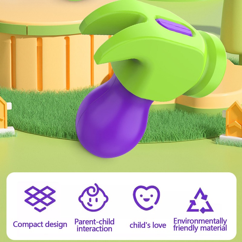 1* Gravity Hammer Toy Children's Toy Portable Radish Hammer Relax D ecompression