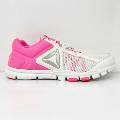 

Reebok Женские кроссовки Yourflex Trainette 9.0 MT CM9401 Белые кроссовки Размер 7, Белый, Yourflex Trainette 9.0 MT