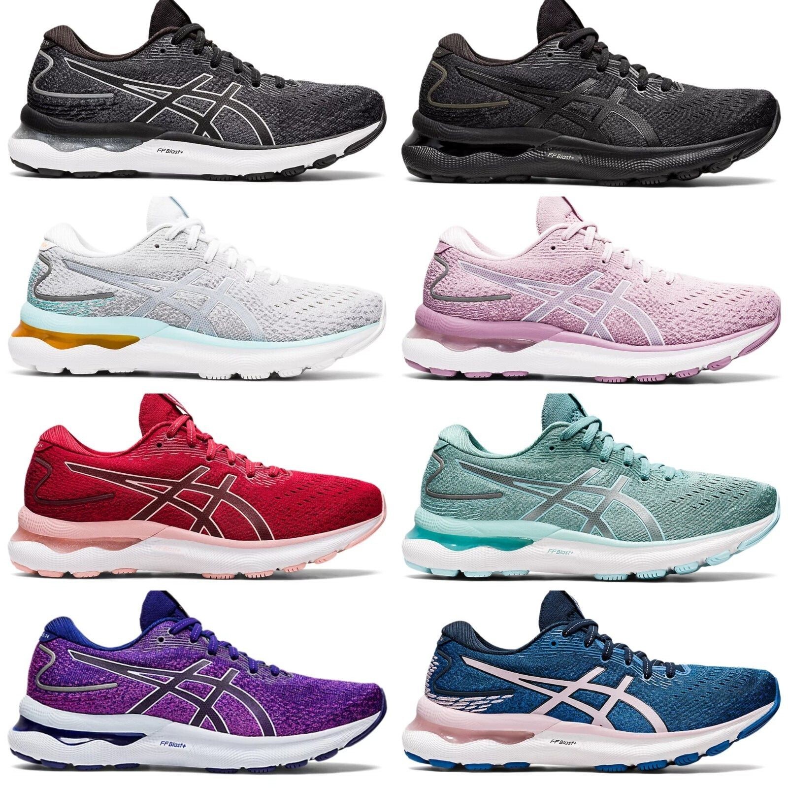 НОВЫЕ женские кроссовки ASICS GEL-NIMBUS 24 ВСЕ ЦВЕТА Размеры США 7-14 NIB