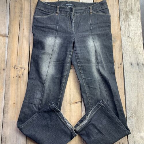 Etcetera Denim Black Jeans Womens Pants Size 10 Distressed Etcetera Denim Black Jeans Womens Pants Size 10 Distressed