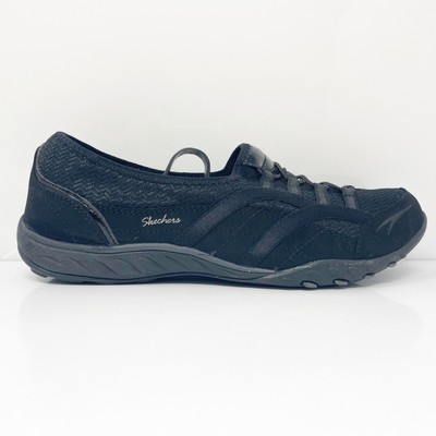 

Skechers Womens Breathe Easy 23030TX Черная повседневная обувь Кроссовки Размер 9.5, Черный, Breathe Easy