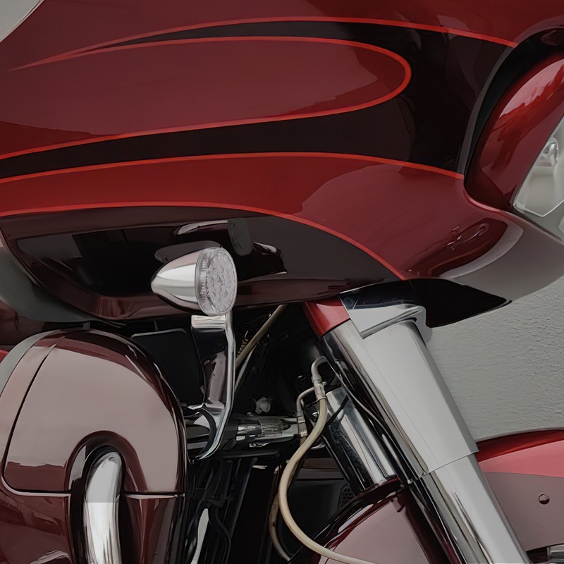 Front Turn Signals Light Fit For Harley Touring Touring Road Glide FLTR 2015-Up