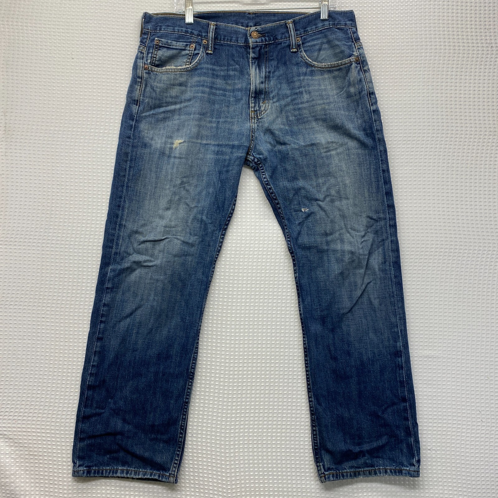 levisデニム Levi's 512 Men's Jeans W38 L28 Faded Whiskers Slim Taper Fit